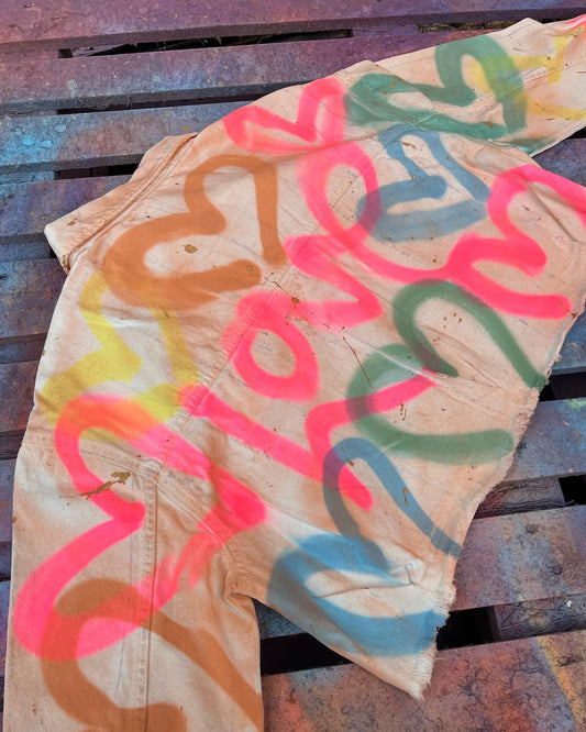 CROPED oversized denim jackets 💗💛🧡💚