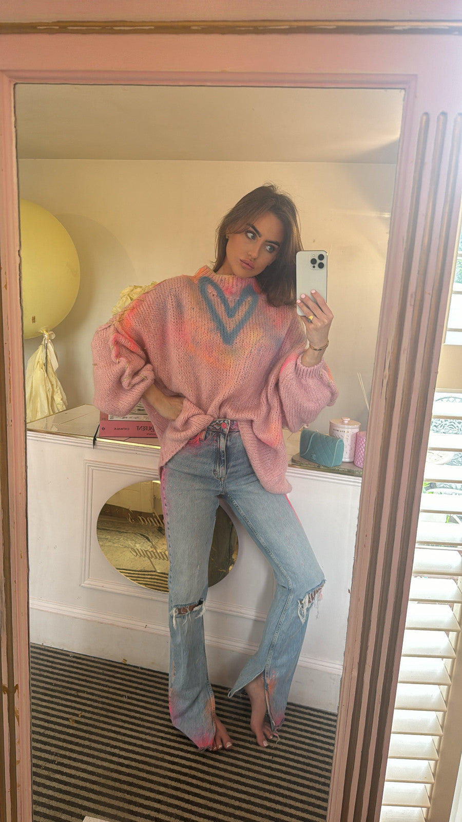 Pink kintted  jumpers 💘
