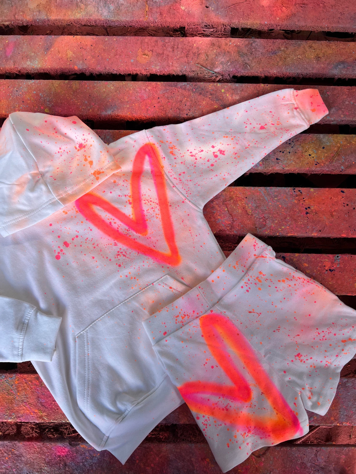 Kids shorts sets 🧡💖