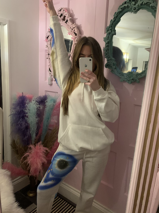Evil eye Graffiti tracksuit ✌🏽💙😍🧿