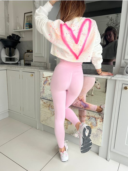Cropped leggings set 💗😍🫶🏻
