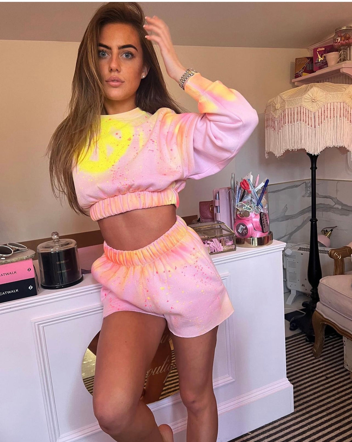 ☮️ short set with hood