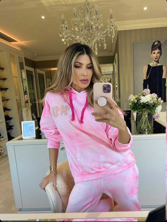Pink Spray Me Love Tracksuit