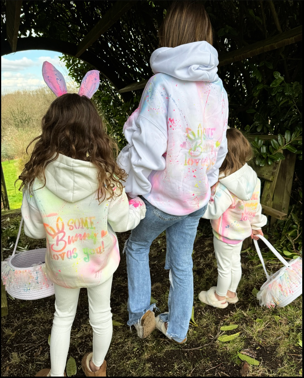 Mammas hoodies 🩷💛🩵