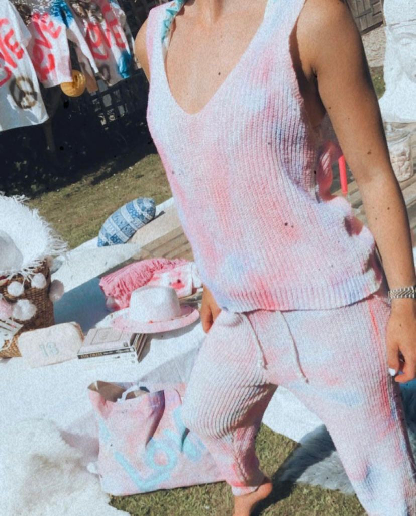 Spray Me Love Beach Knit