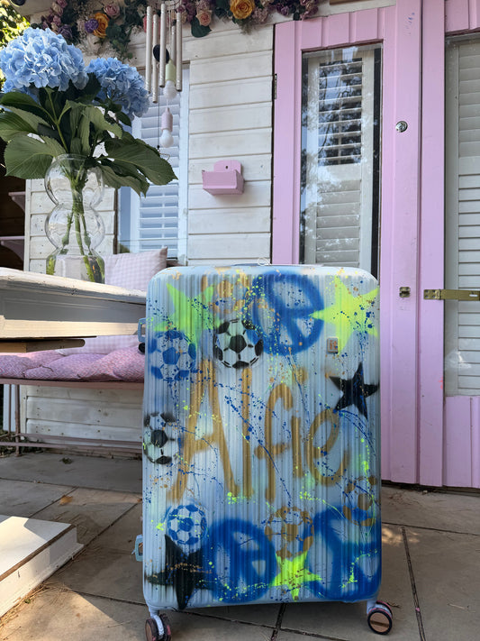 Boys large suitcase 🩵✨
