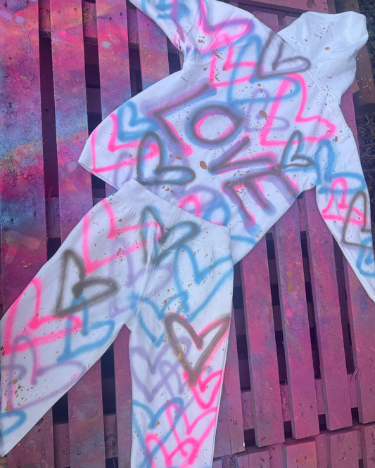 Candy love tracksuit 💗💙
