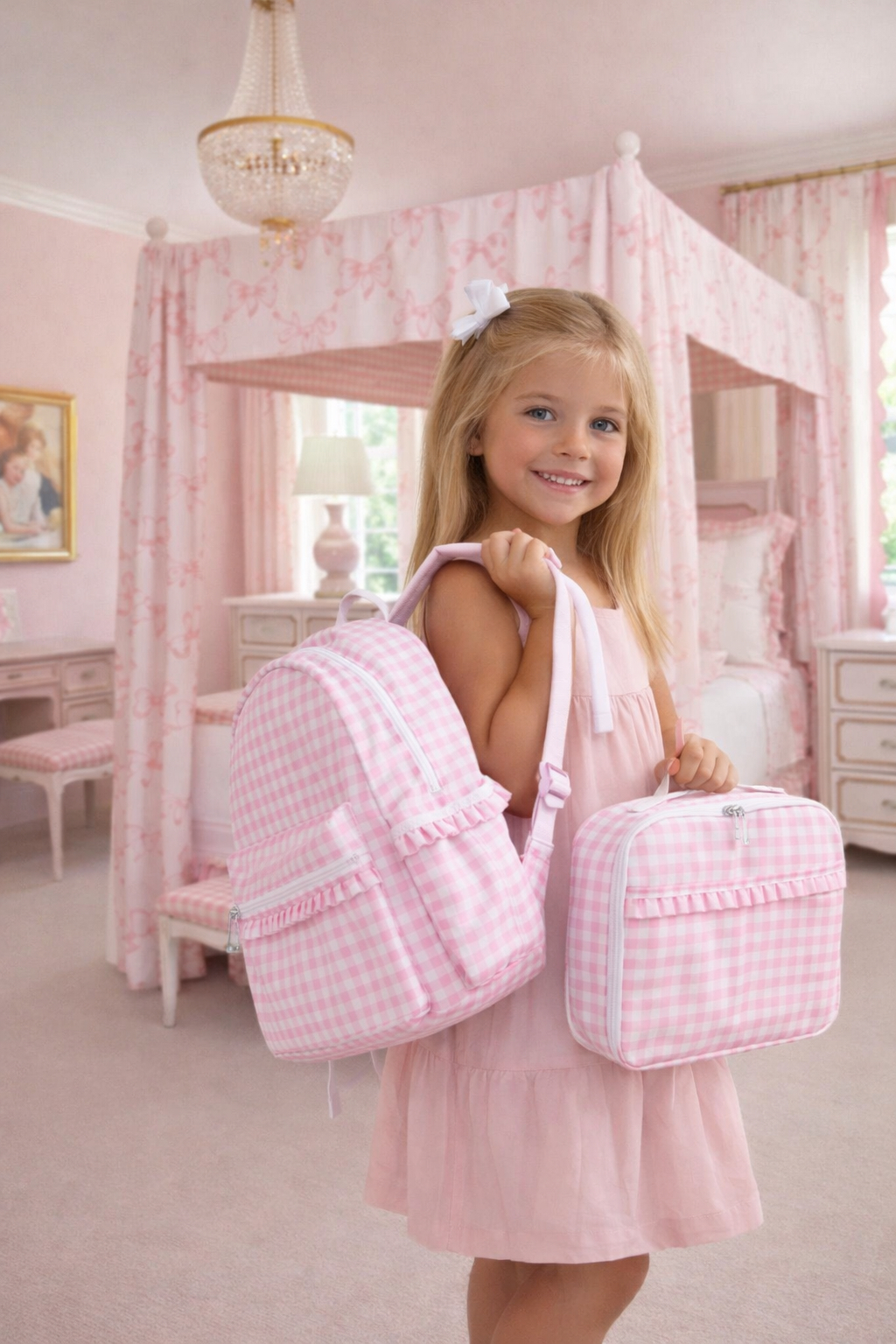Girls rucksack & matching lunch Box’s 💗✨