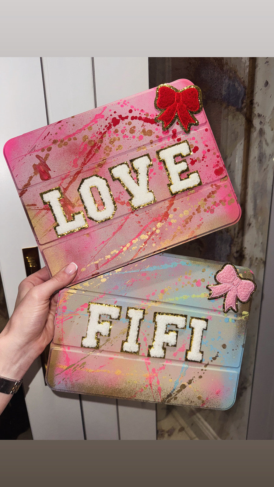 iPad case 🩷 3 letters