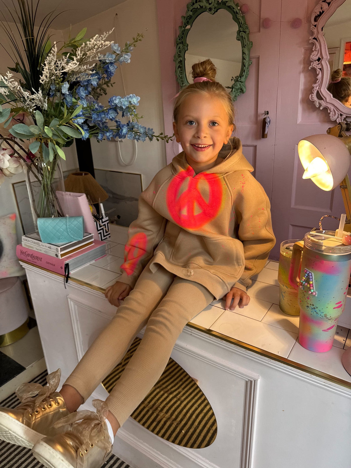 Kids oversized hoodie & leggings ❤️‍🔥