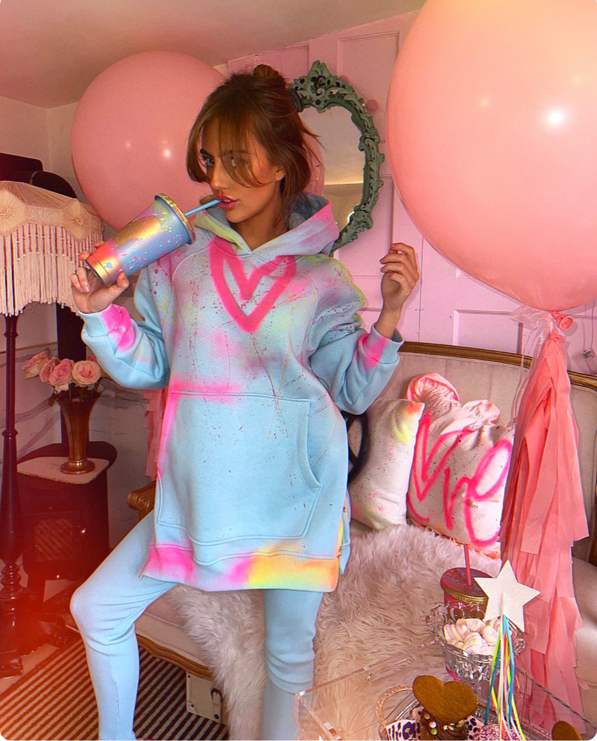 Women’s hoodie & leggings sets 💗💙