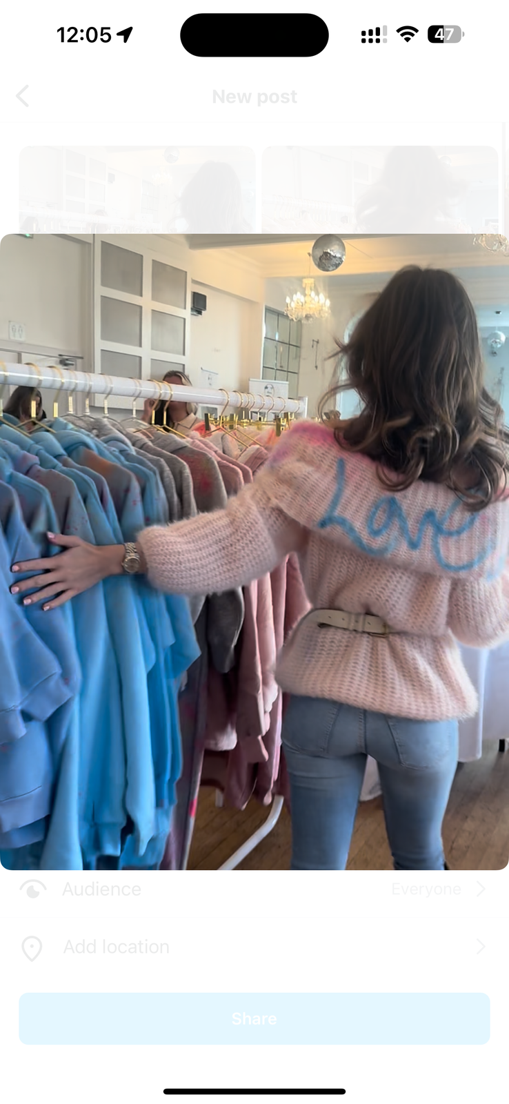Off the shoulder knitted jumpers 💗