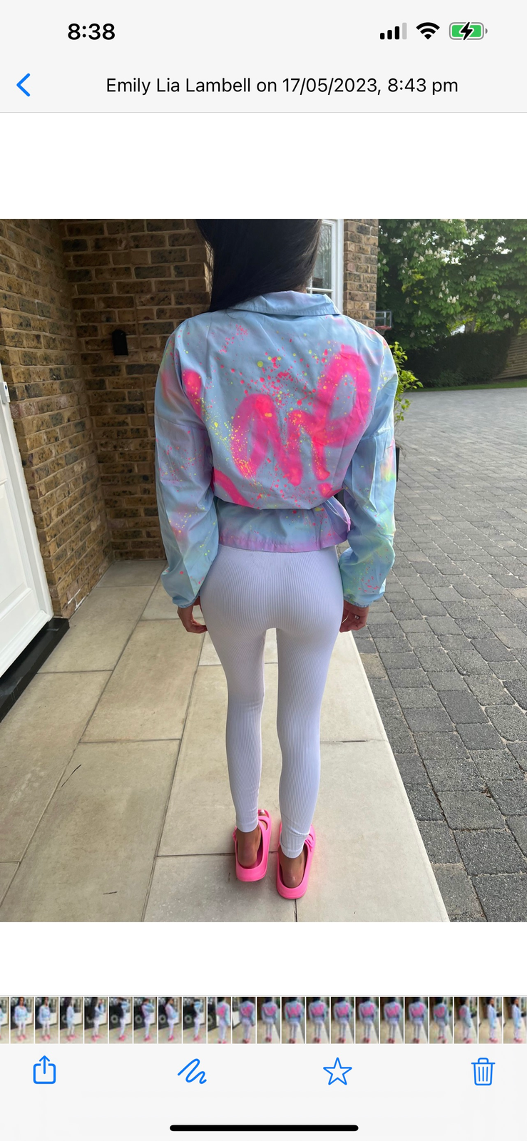 Rain jacket 💗