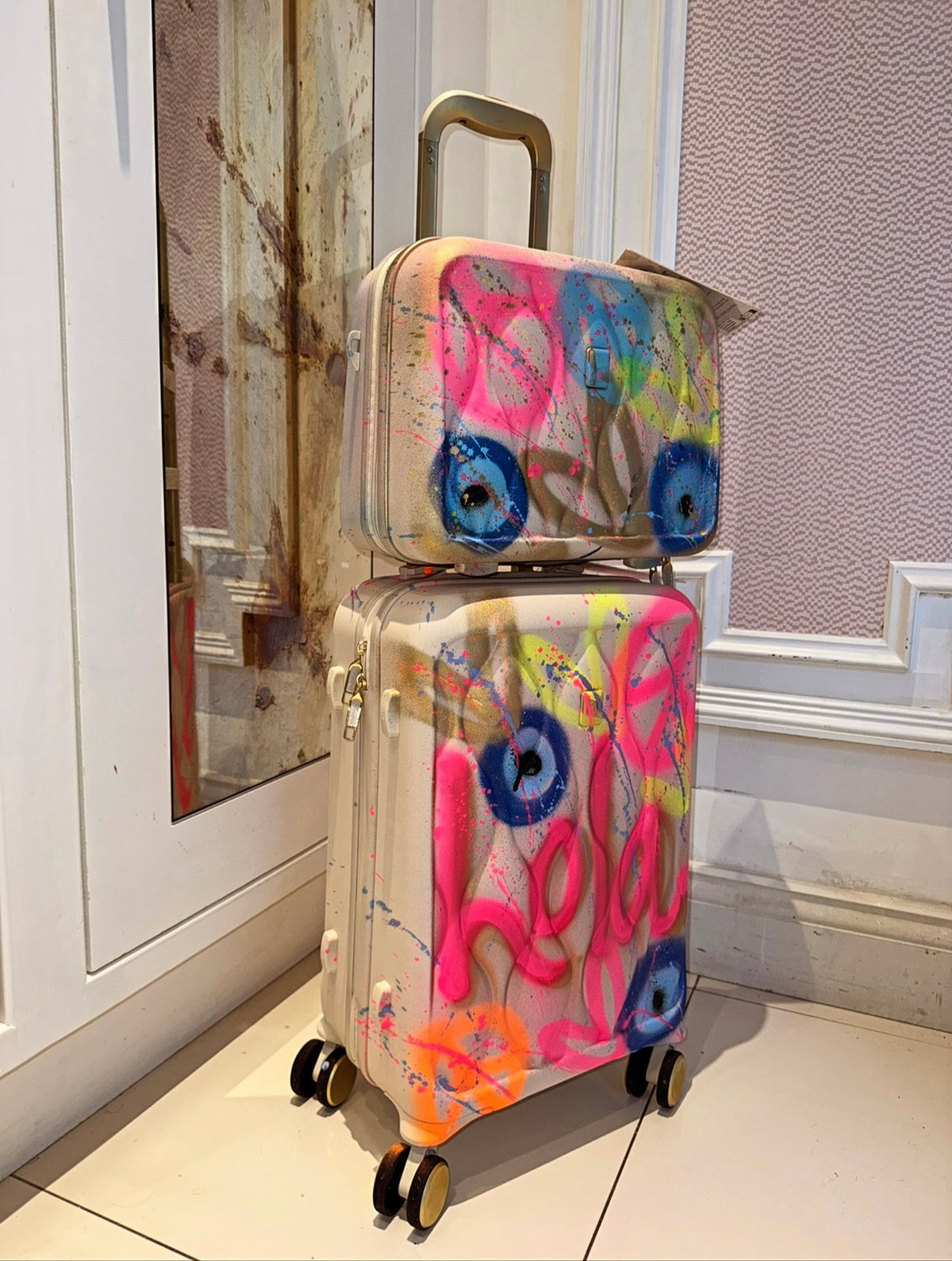 Suitcase set - hand luggage Suitcase & Vanity case