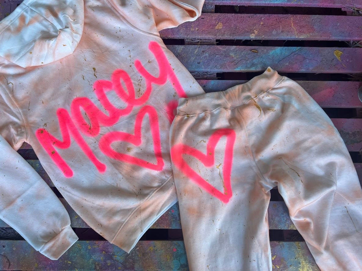 Personalised tracksuits 💗✨🌈
