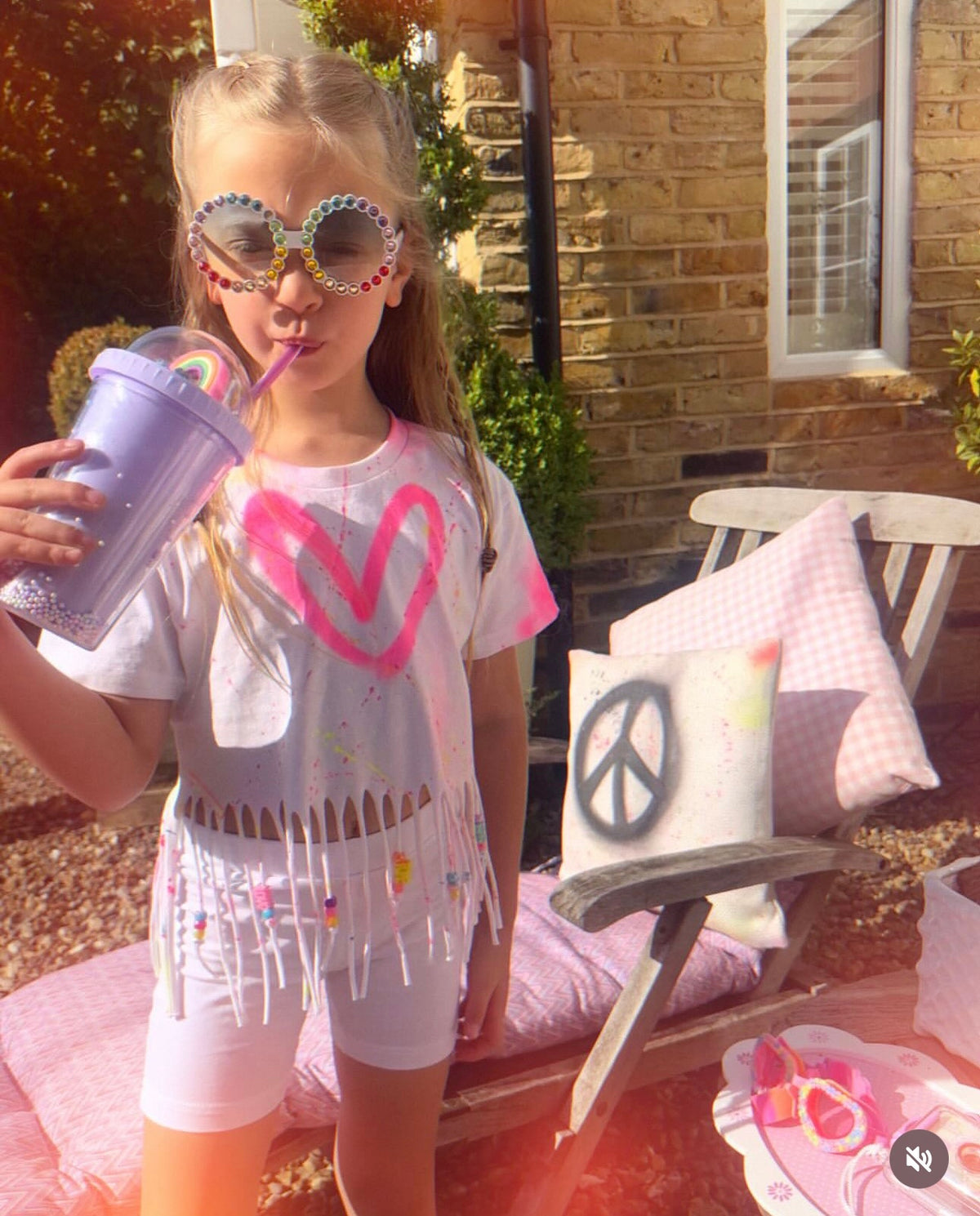 Children’s Beaded short sets 💗💘✨